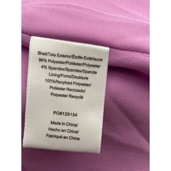 ModCloth Women Pink Lilac Smocked Waist Shift Dress 1X - Picture 9 of 9